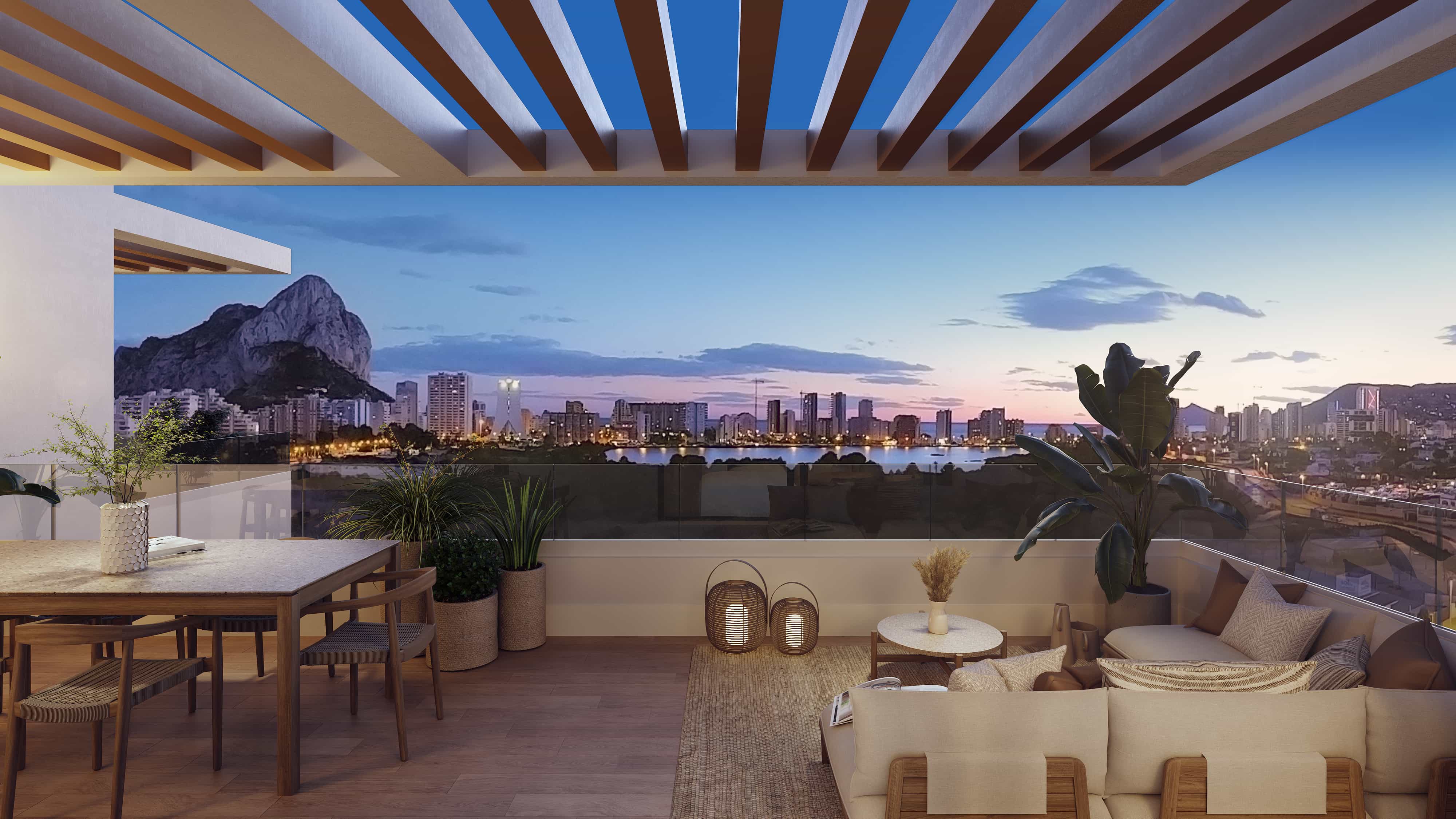 Calpe: Modern penthouse just a few minutes from the beach