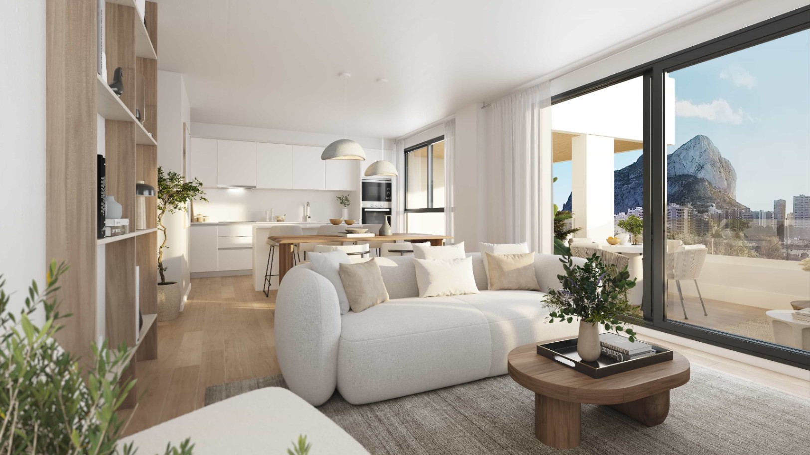 Calpe: Modern penthouse just a few minutes from the beach