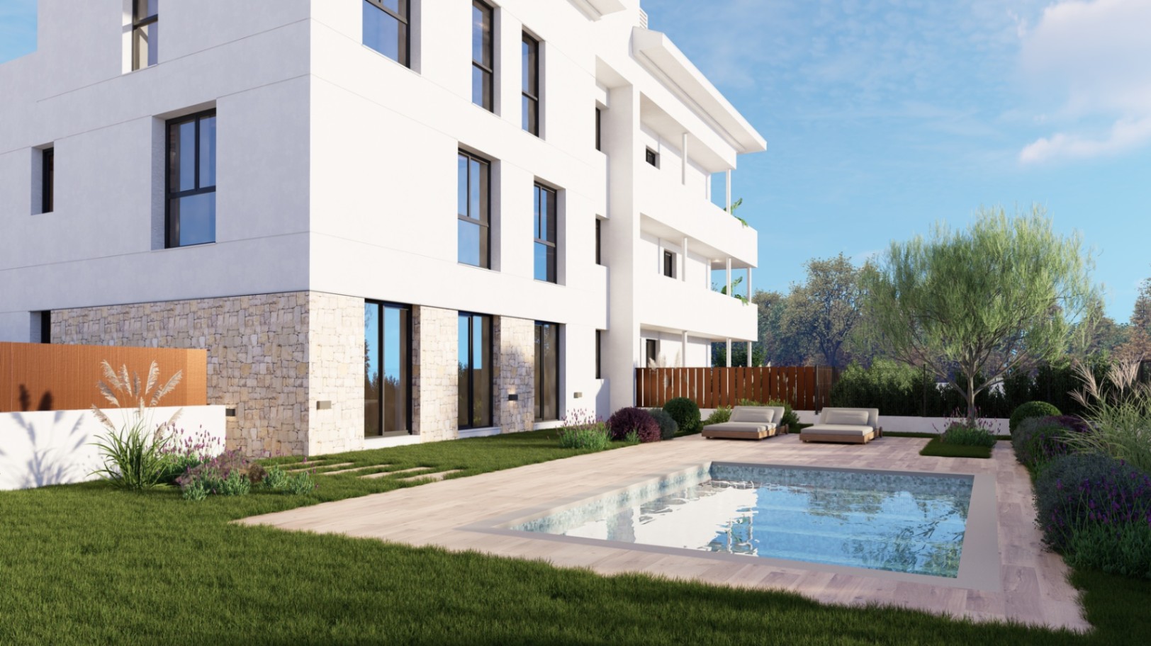 Javea: Luxuriöse Wohnungen nur 50 Meter vom Meer entfernt