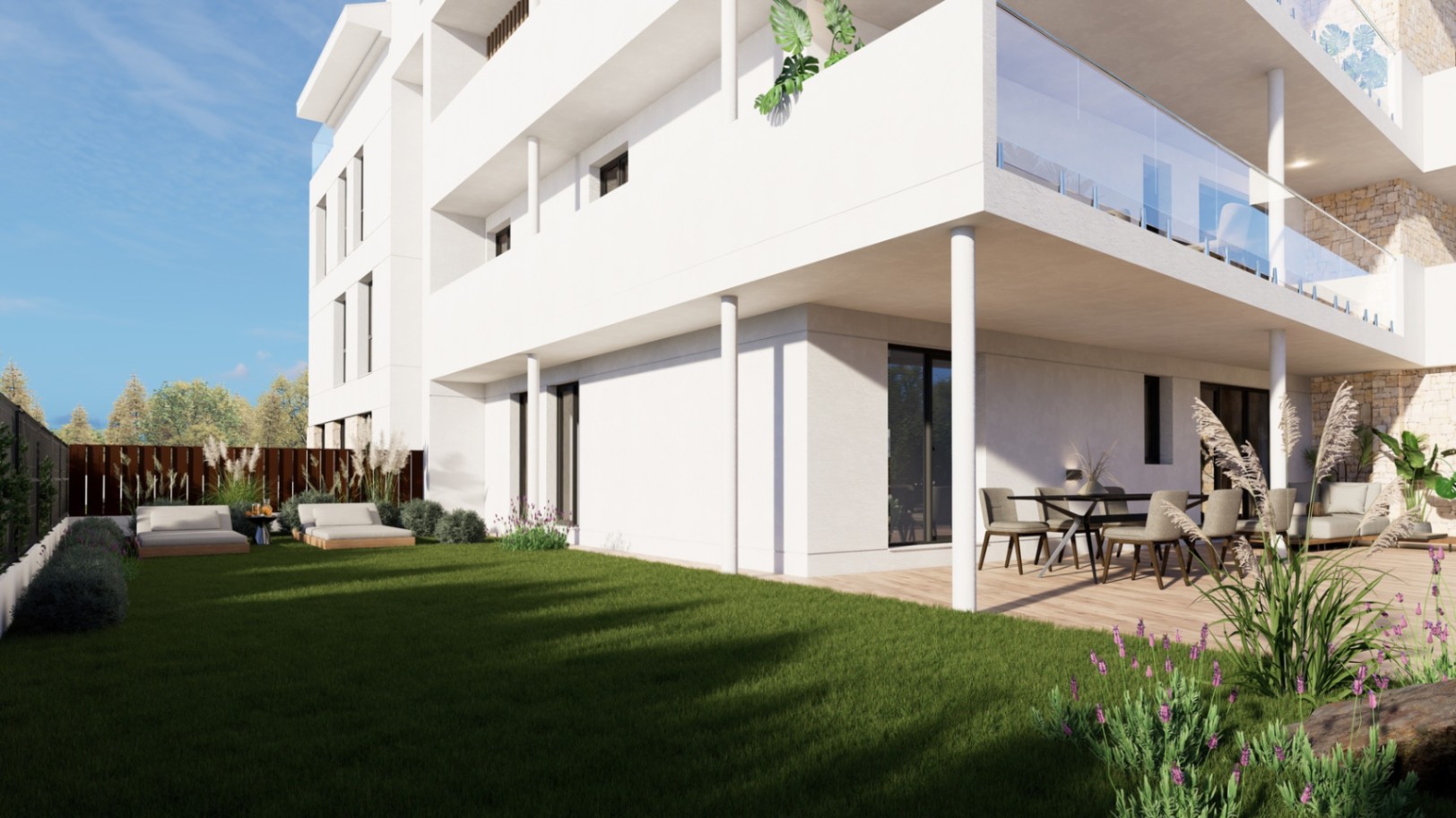 Javea: Luxuriöse Wohnungen nur 50 Meter vom Meer entfernt
