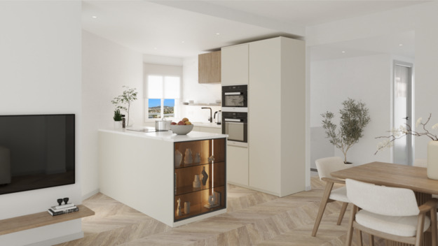 Calpe: Duplex-Penthouse im Herzen des touristischen Zentrums, direkt am Meer