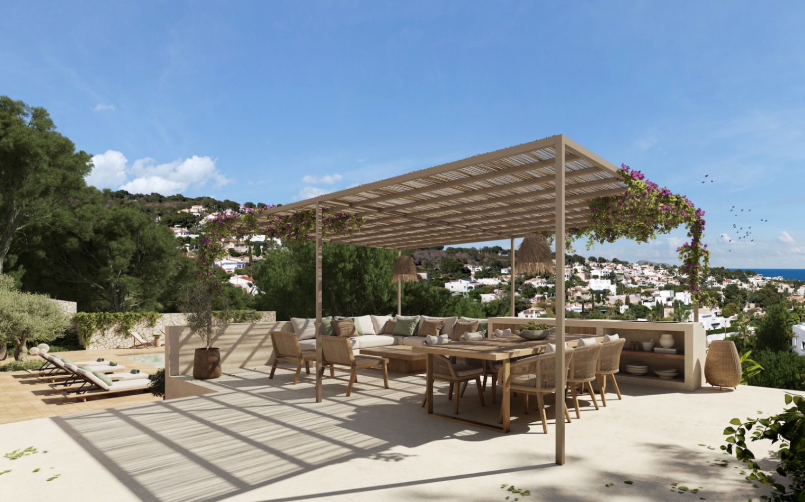 Benissa La Fustera: Mediterranean home in a highly sought-after area