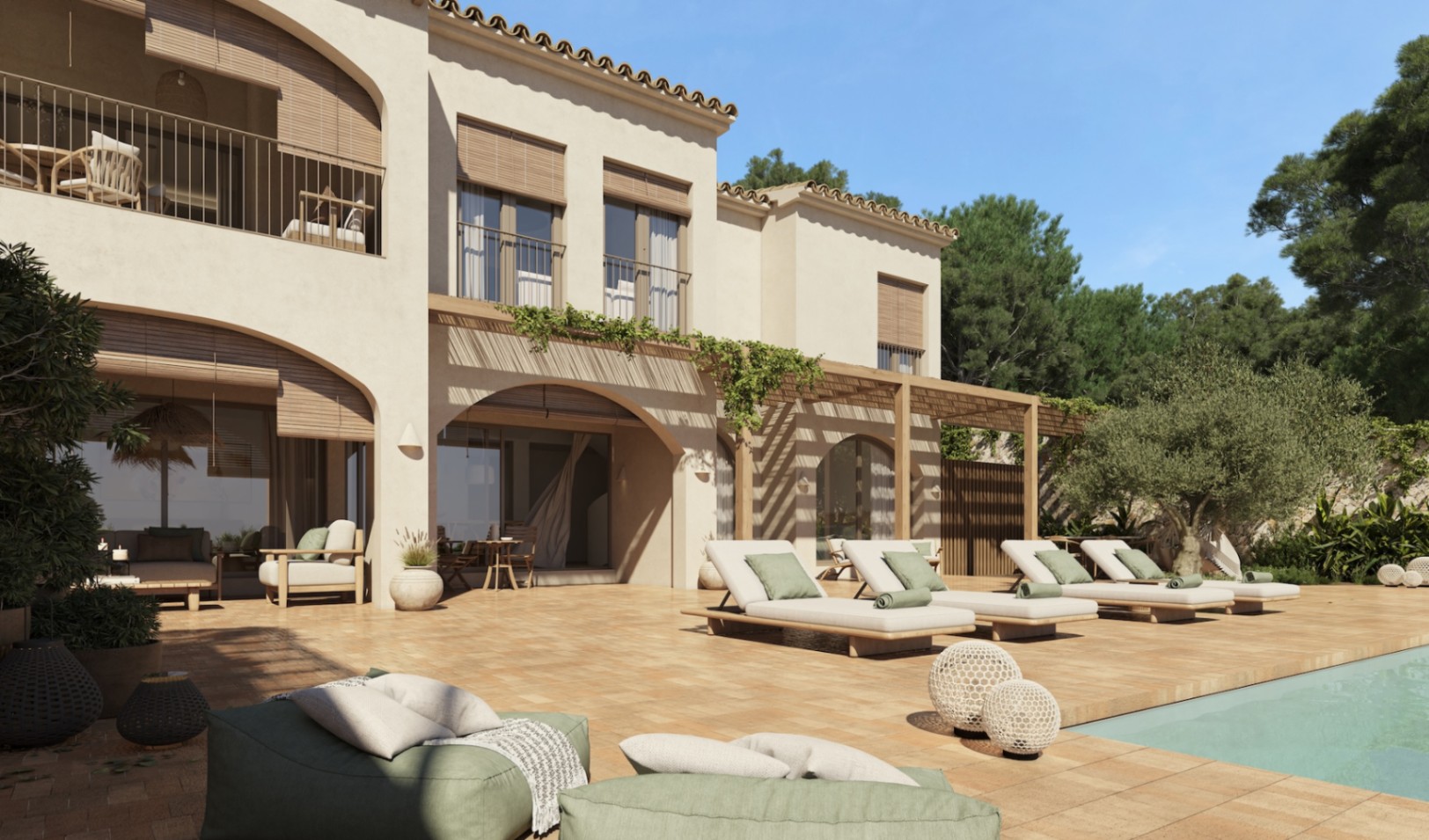 Benissa La Fustera: Mediterranean home in a highly sought-after area