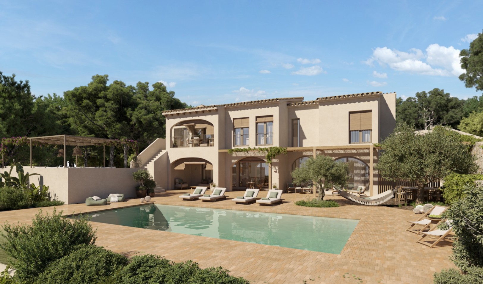 Benissa La Fustera: Mediterranean home in a highly sought-after area