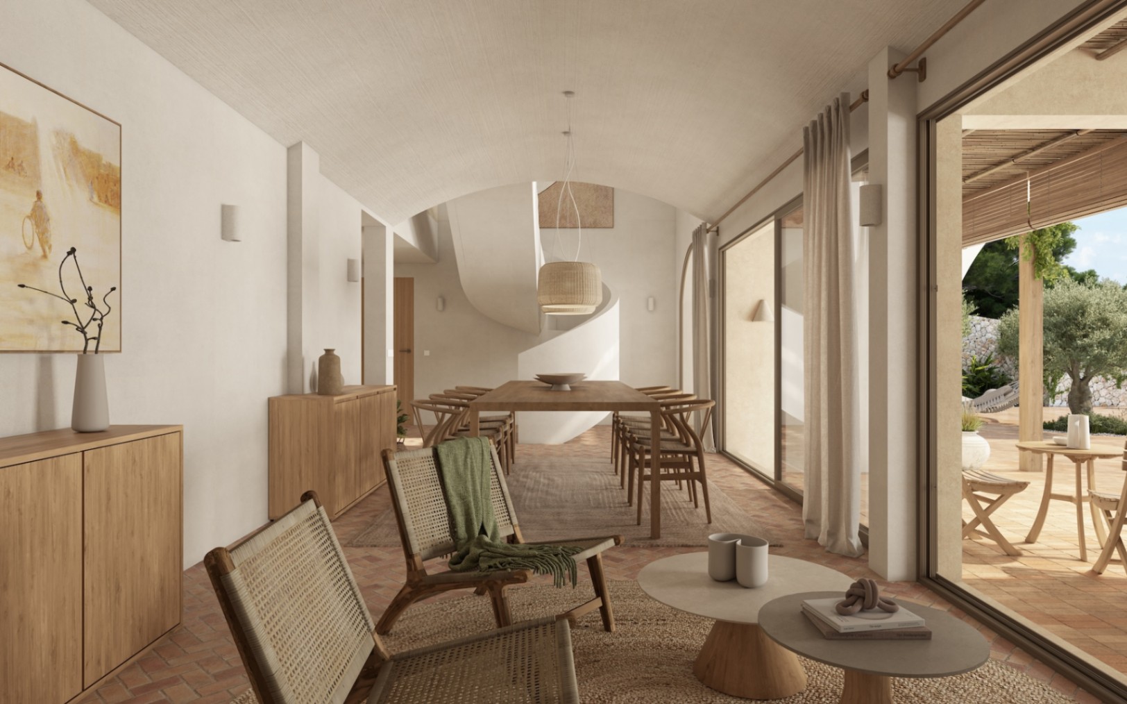 Benissa La Fustera: Mediterranean home in a highly sought-after area