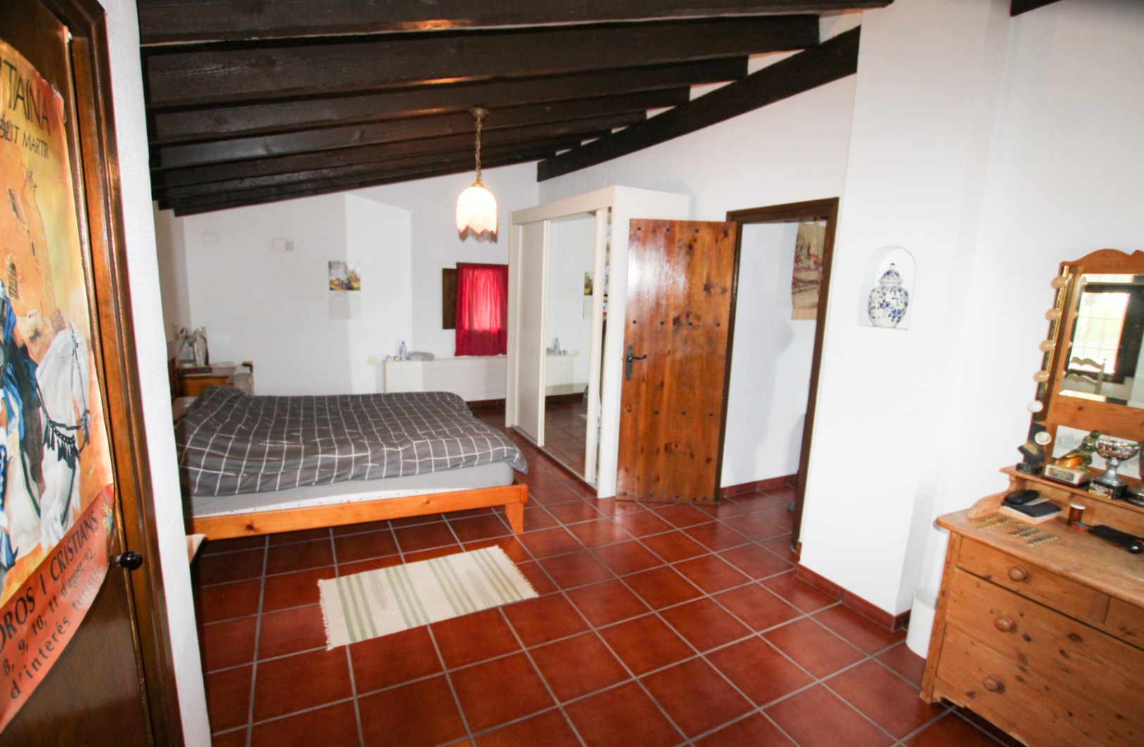 Calpe: Rustic finca with 3 bedrooms with a nice open view