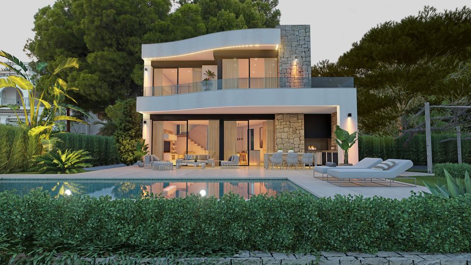 Calpe: State-of-the-art villa with breathtaking sea views