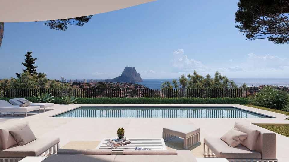 Calpe: State-of-the-art villa with breathtaking sea views
