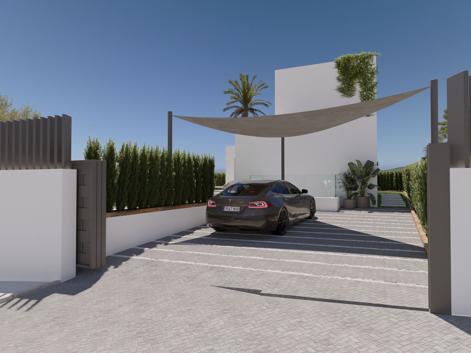 Alfaz del Pí: Nieuwbouw villa in privé urbanisatie