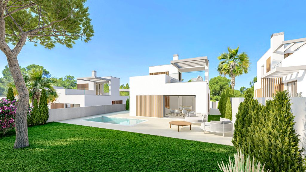 Finestrat : Villa moderna de nueva construcción con piscina