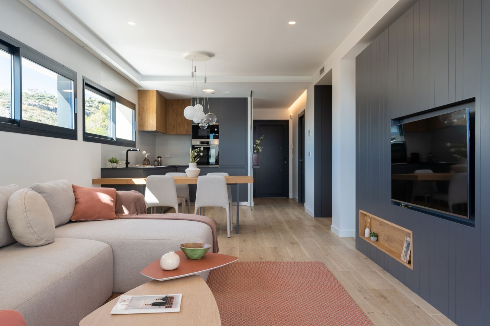 Benitachell: Nieuwbouw penthouse met 2 slaapkamers