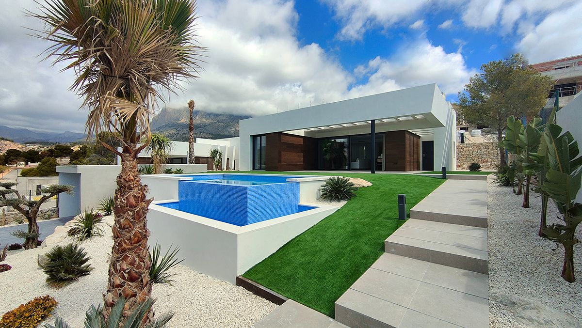 Finestrat: New build villa with 3 bedrooms