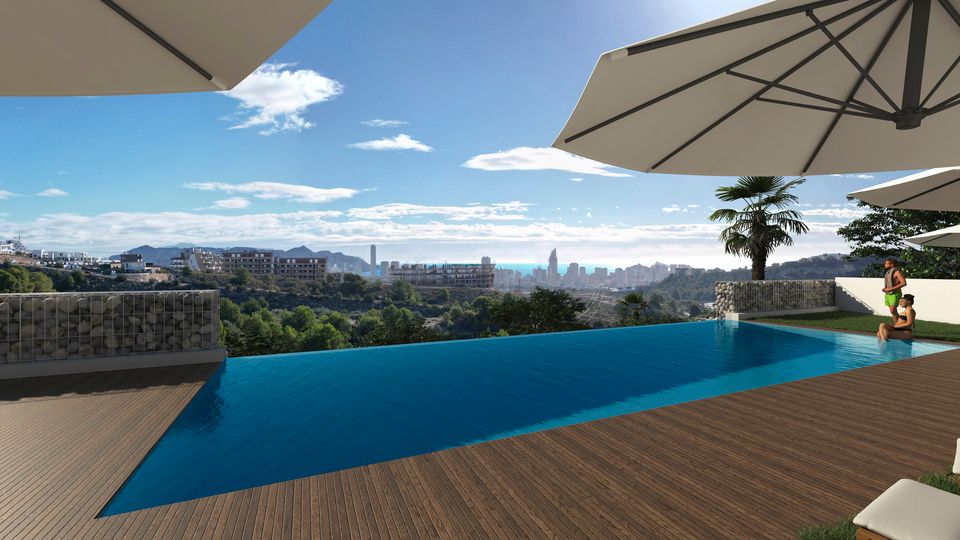 Finestrat: Luxuriöse Apartments mit herrlichem Meerblick