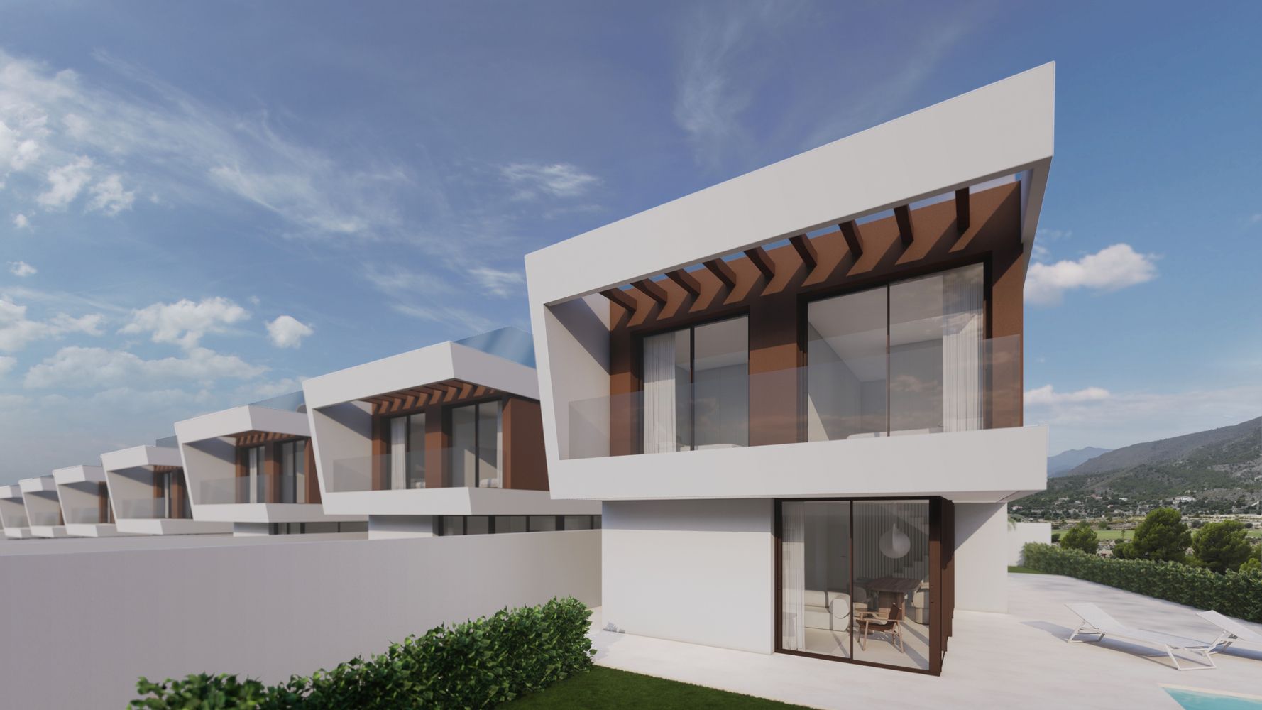 Finestrat: New build luxury villas on the golf course