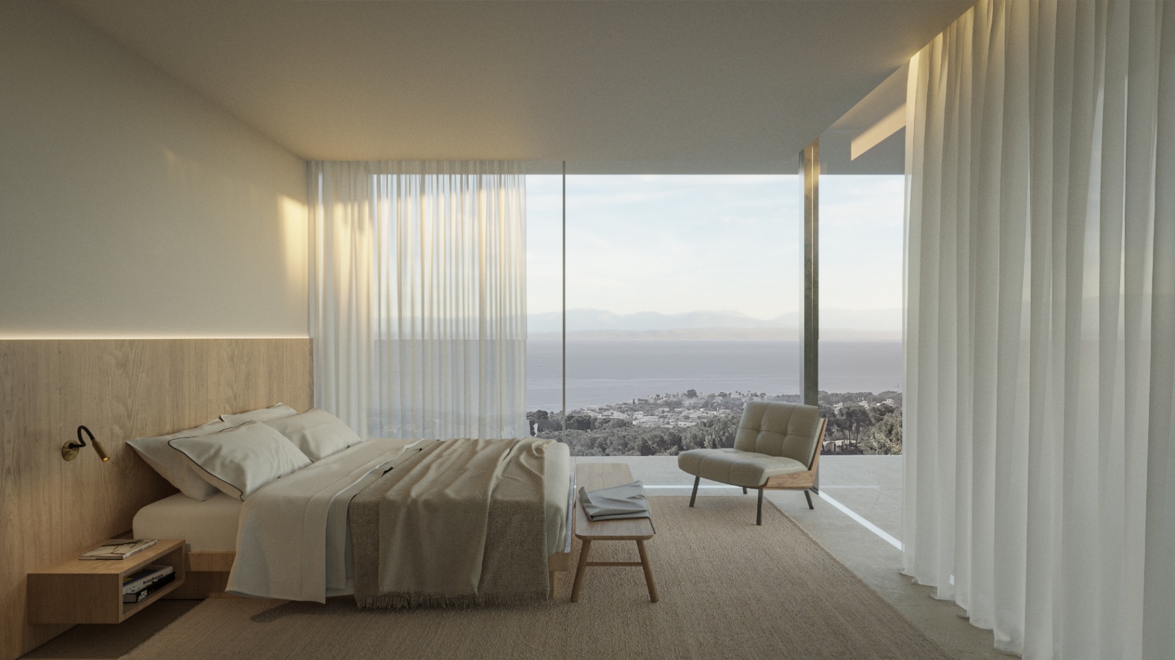 Benissa La Fustera: Design villa with panoramic views