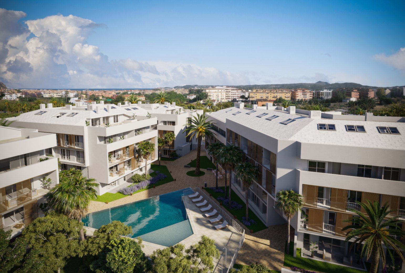 Javea : Bel appartement nouvellement construit à distance de marche de la mer