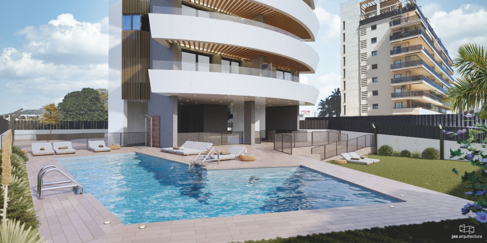 Calpe: Luxury apartment on the 2nd line
