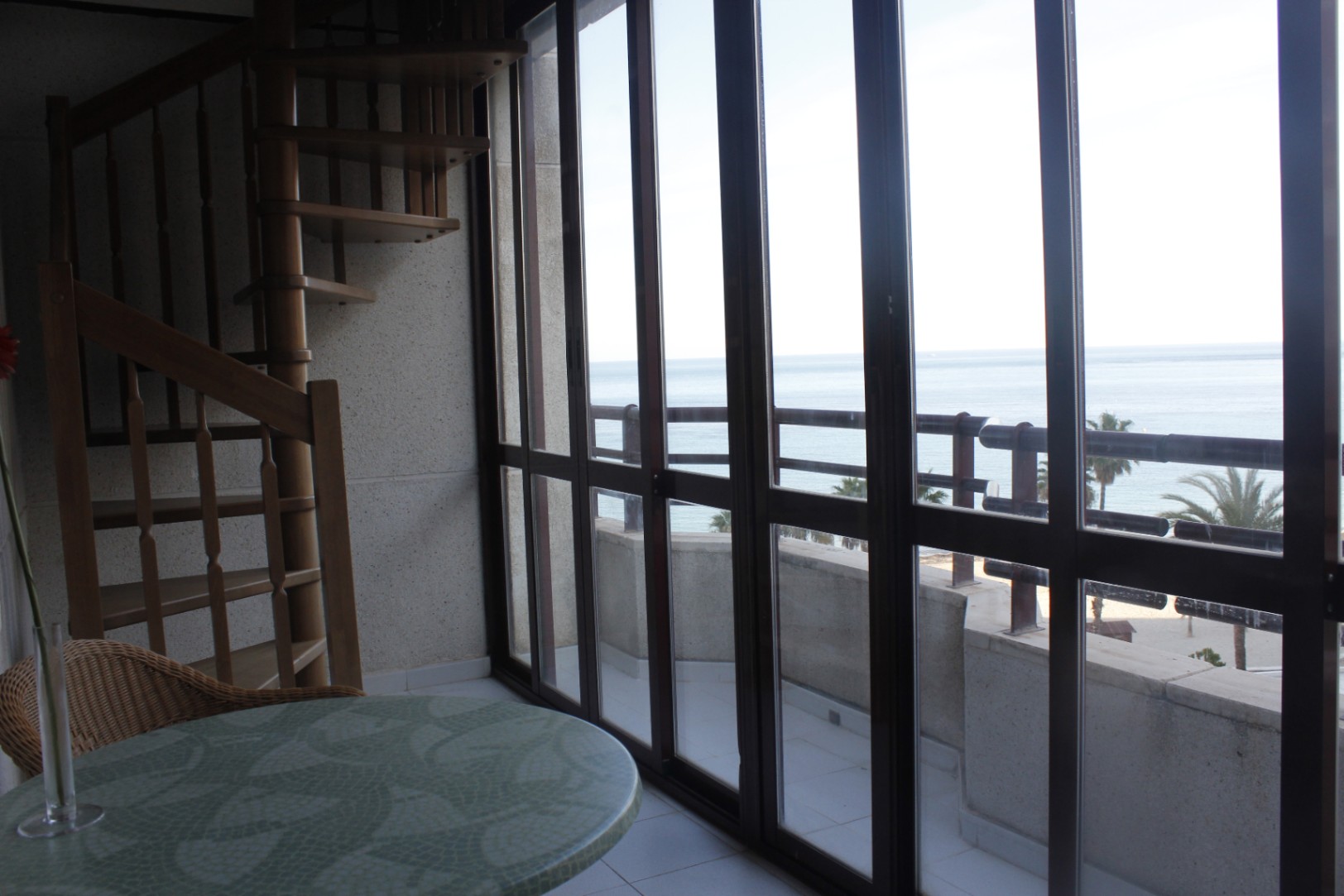 Calpe : Penthouse de 3 chambres avec vue imprenable sur la mer