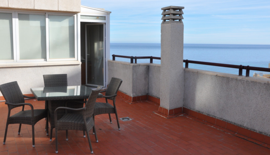Calpe : Penthouse de 3 chambres avec vue imprenable sur la mer