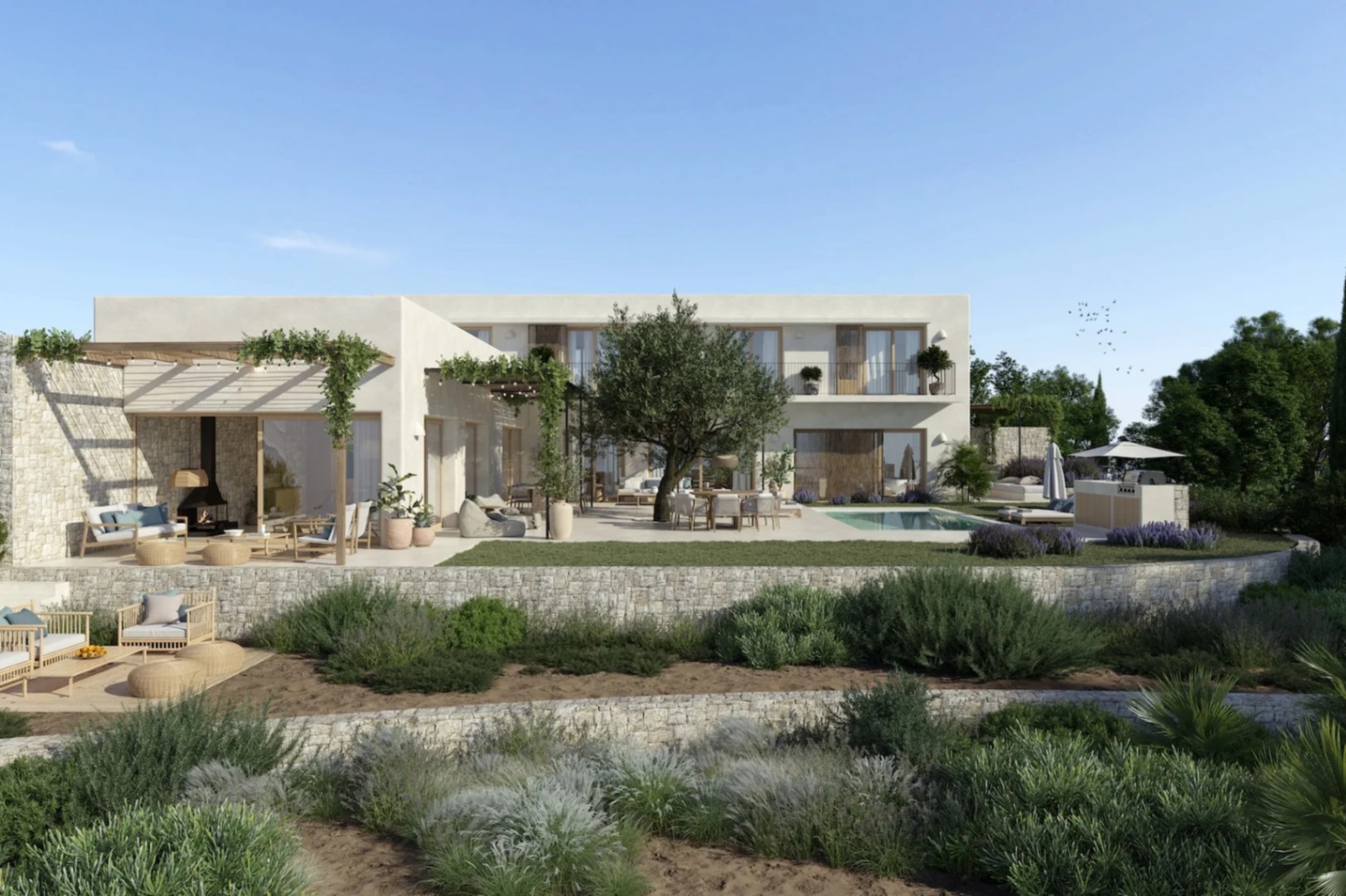 Calpe: Luxueuze nieuwbouw villa in een geliefde wijk