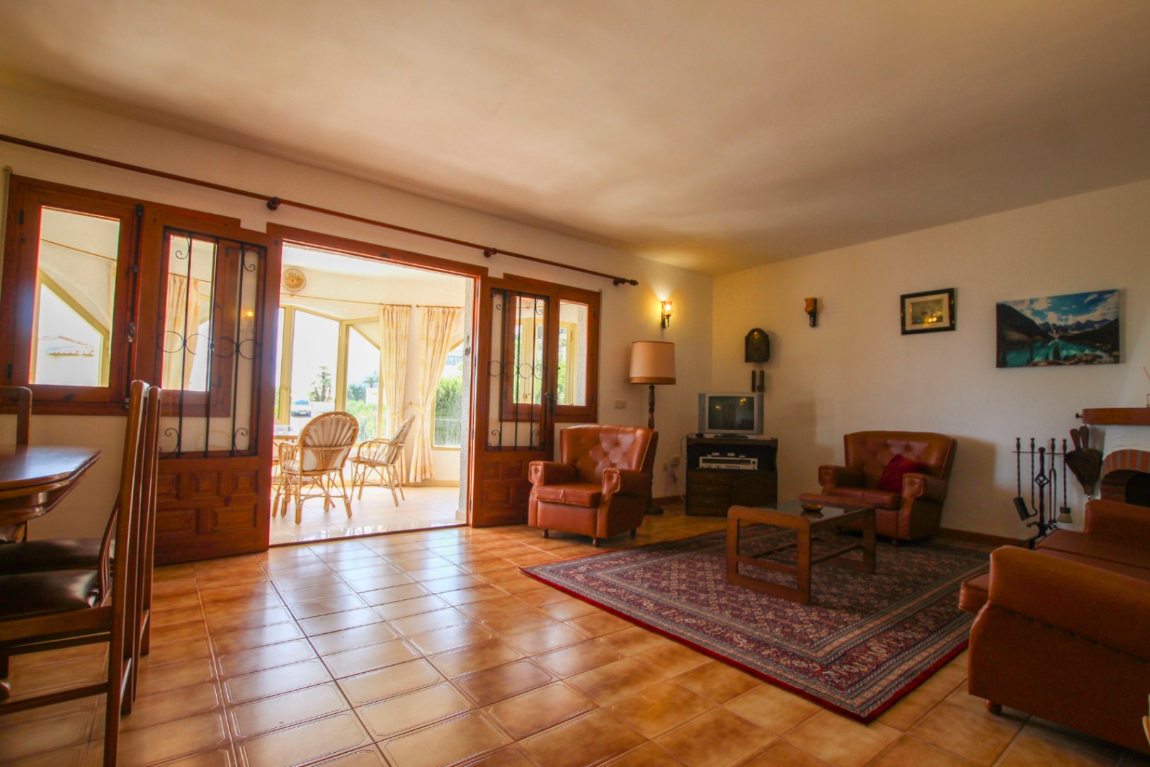Calpe: Villa with a breathtaking view of the sea and Penon D'Ifach right by Puerto Blanco.