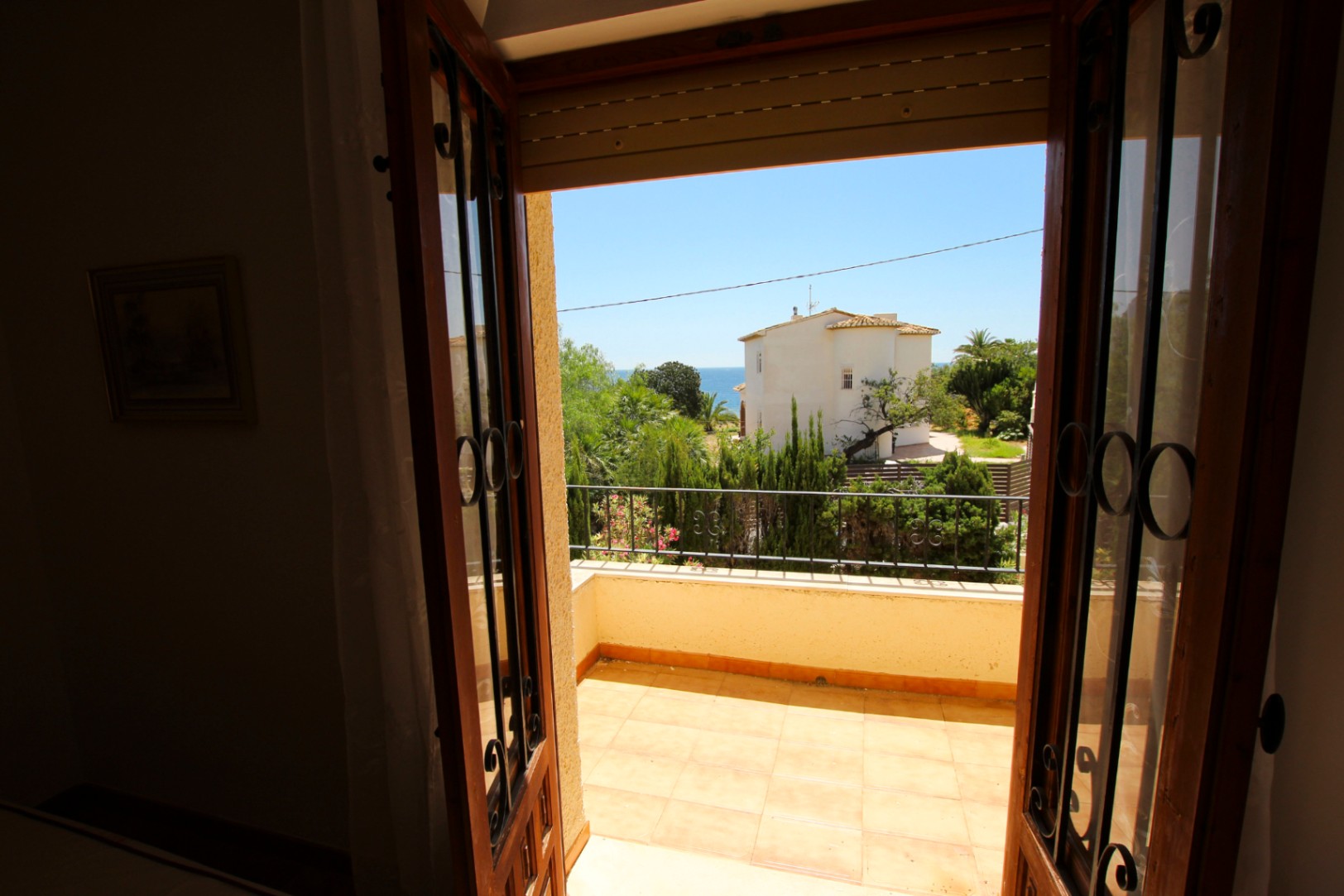 Calpe: Villa with a breathtaking view of the sea and Penon D'Ifach right by Puerto Blanco.