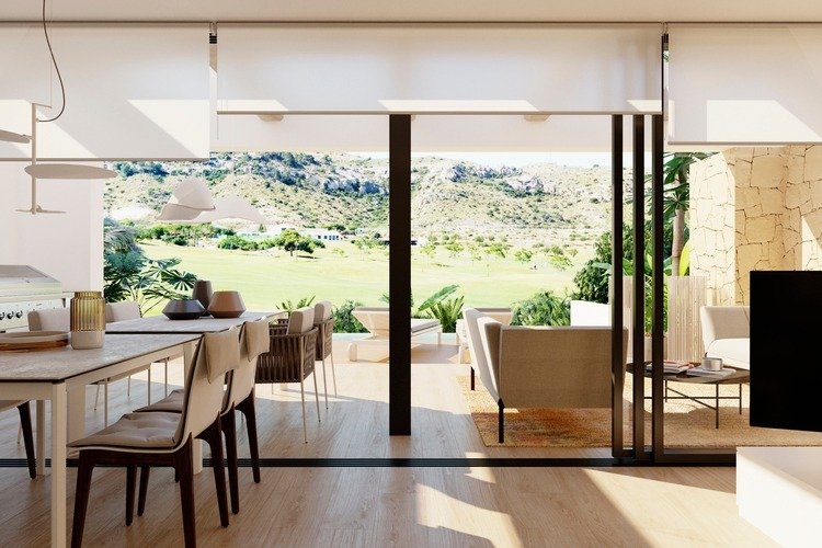 Monforte del Cid: Modern semi-detached villas with golf view