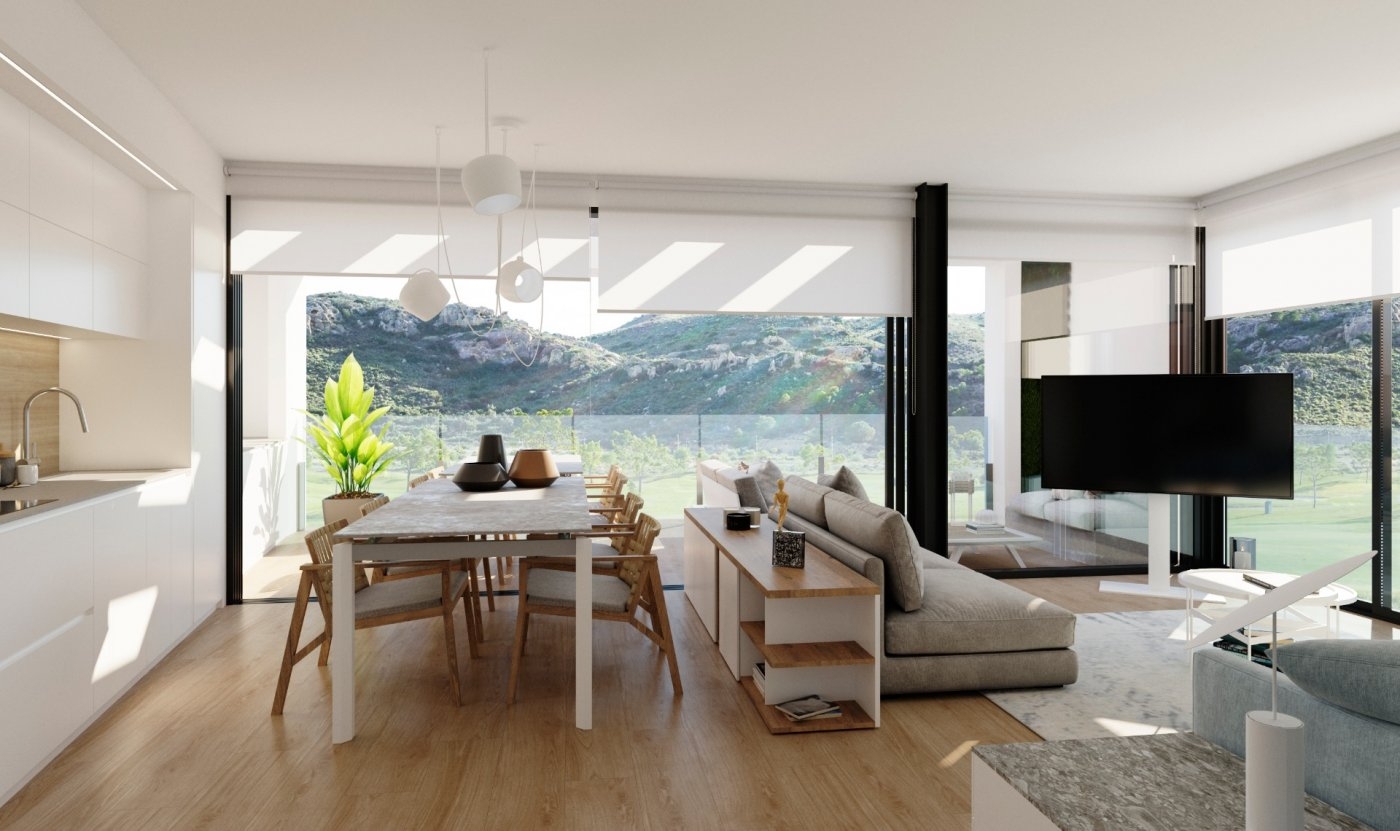 Monforte del Cid: new-build apartments with a view of the golf