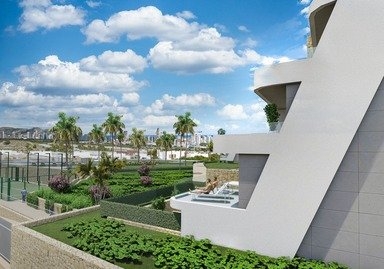 Finestrat : Luxueux appartement duplex récemment construit