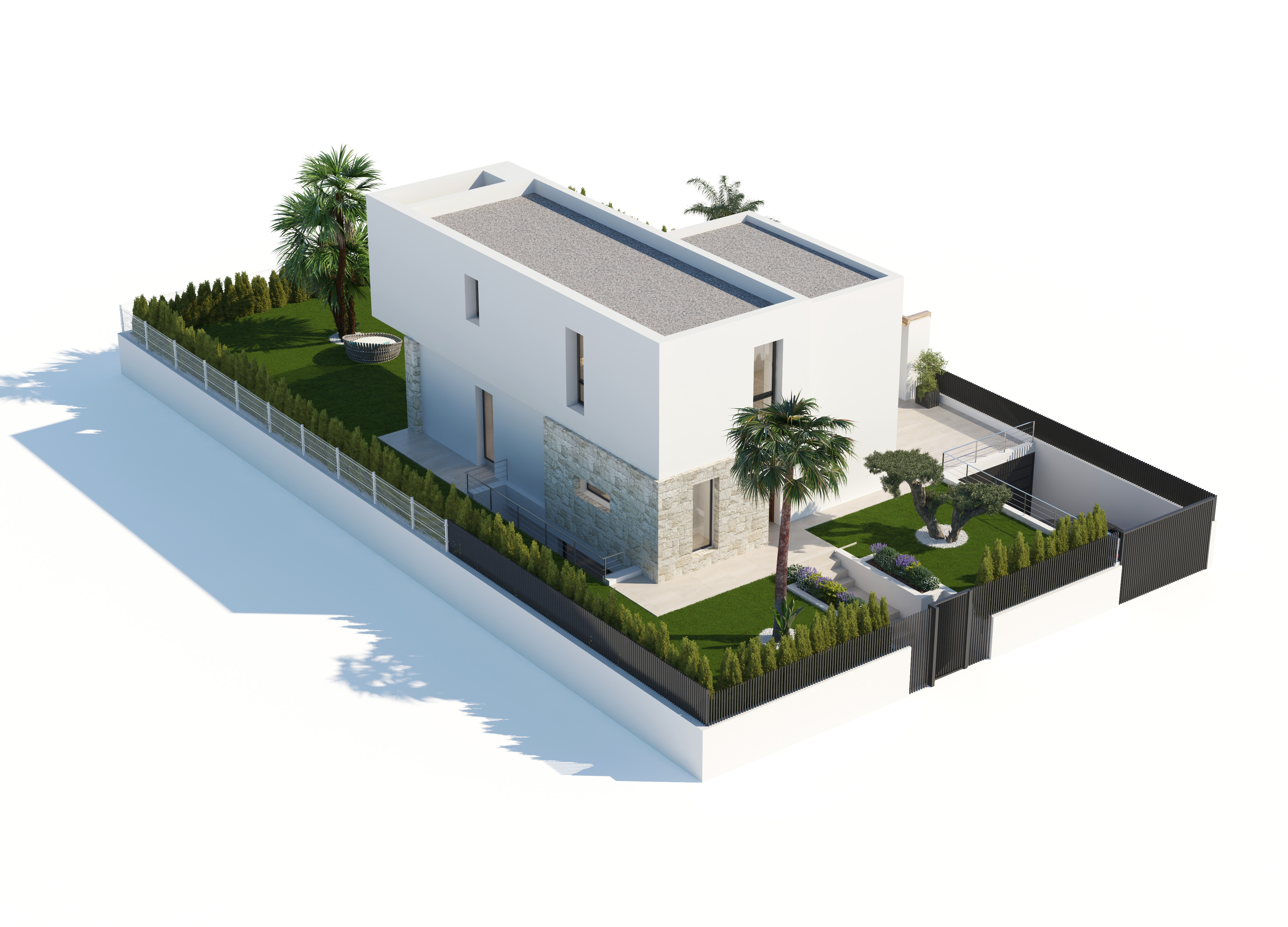 Finestrat: Moderne Luxusvilla mit Blick über die Bucht von Benidorm