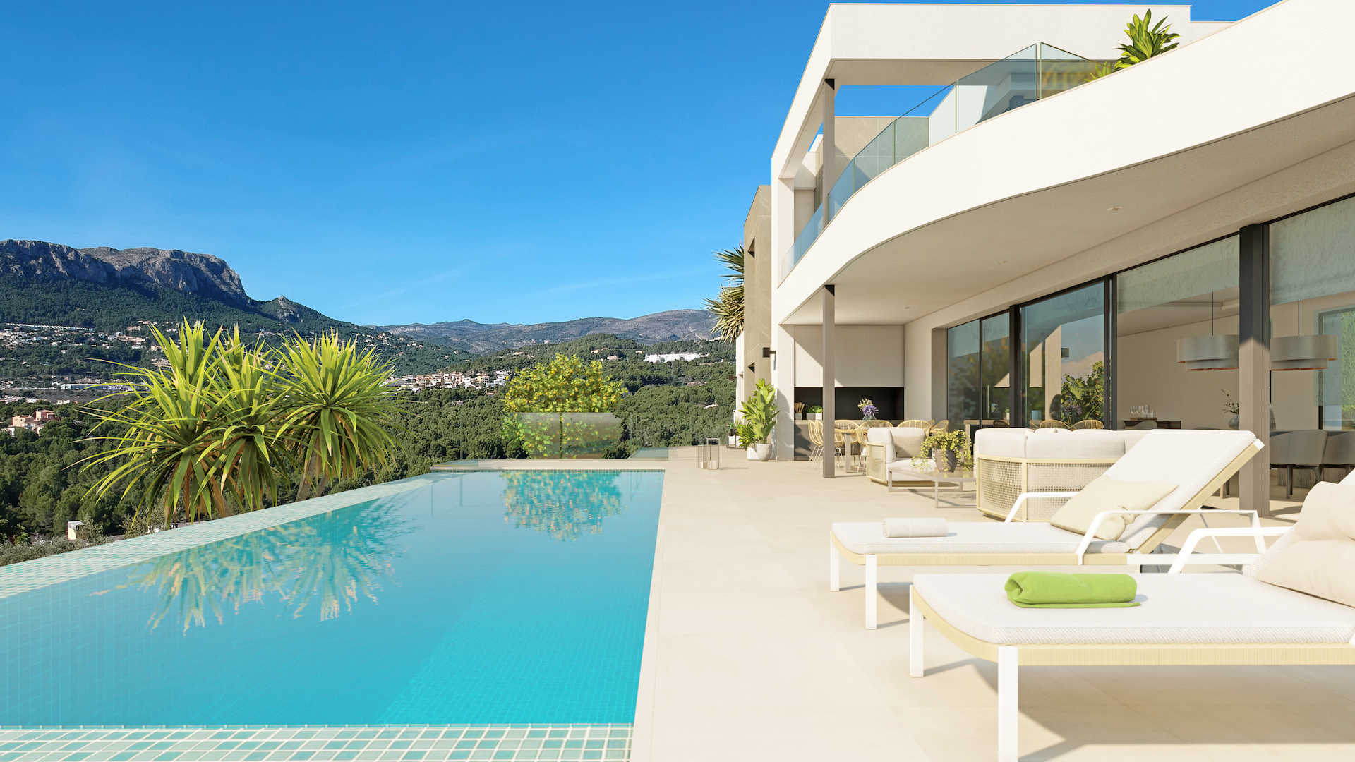 Calpe: Modern luxury new build villa
