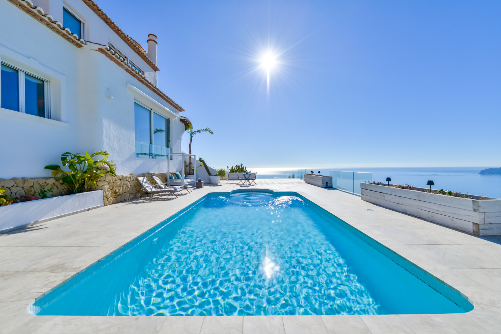Altea: Villa met een adembenemend zeezicht