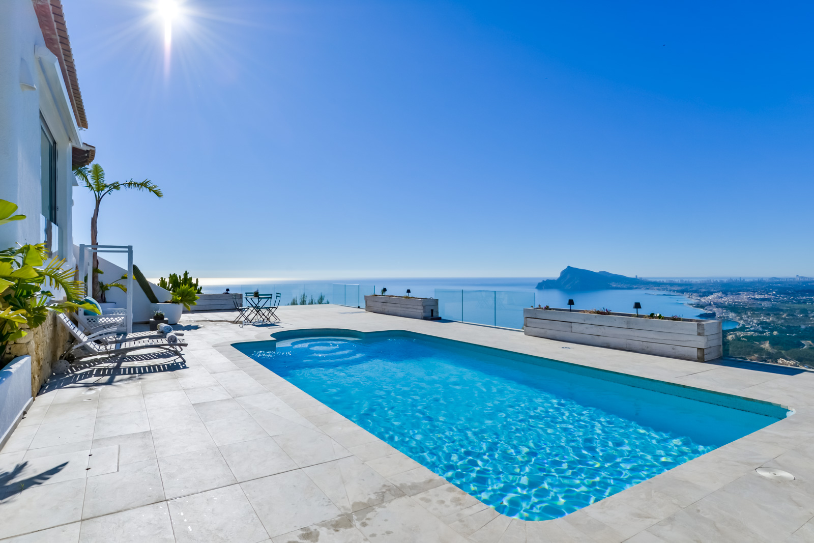 Altea: Villa with breathtaking sea views