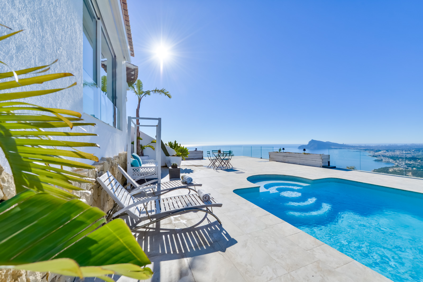 Altea: Villa with breathtaking sea views