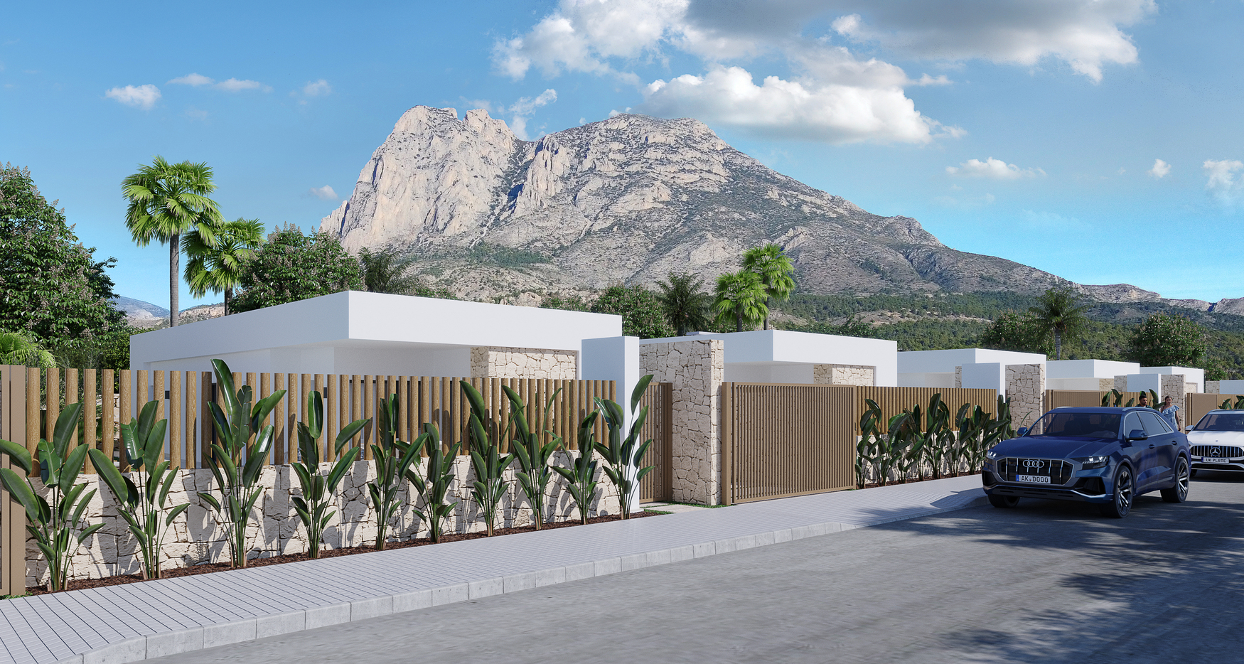 Finestrat: Villa de nueva construcción con 3 dormitorios