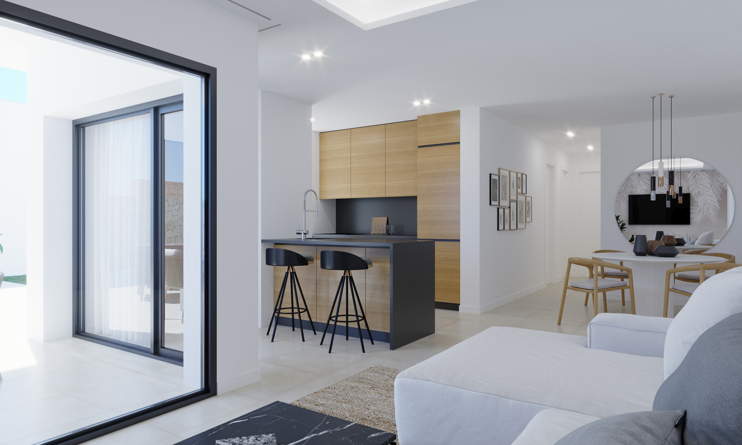 Finestrat: Villa de nueva construcción con 3 dormitorios