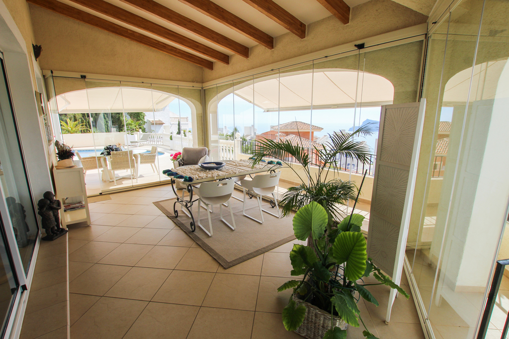 Altea Hills: Prachtige mediterraanse villa met een fenomenaal zicht over de baai van Altea