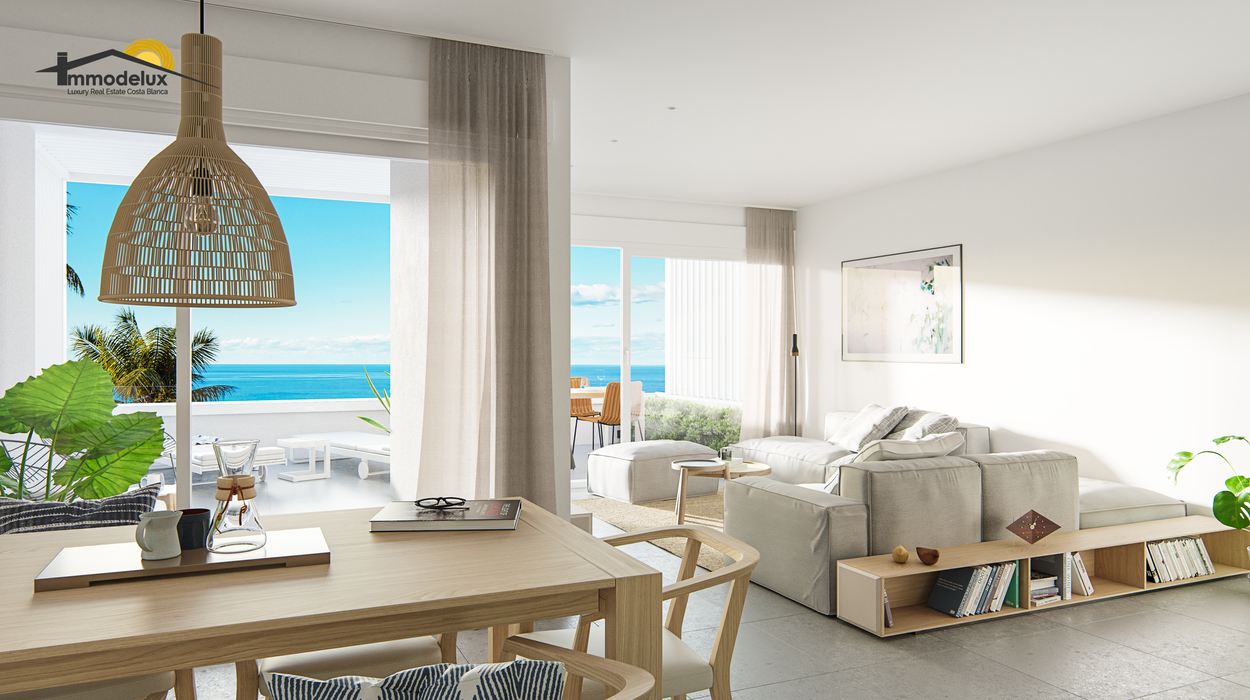 Villajoyosa: Appartements modernes et luxueux avec une vue magnifique sur la mer