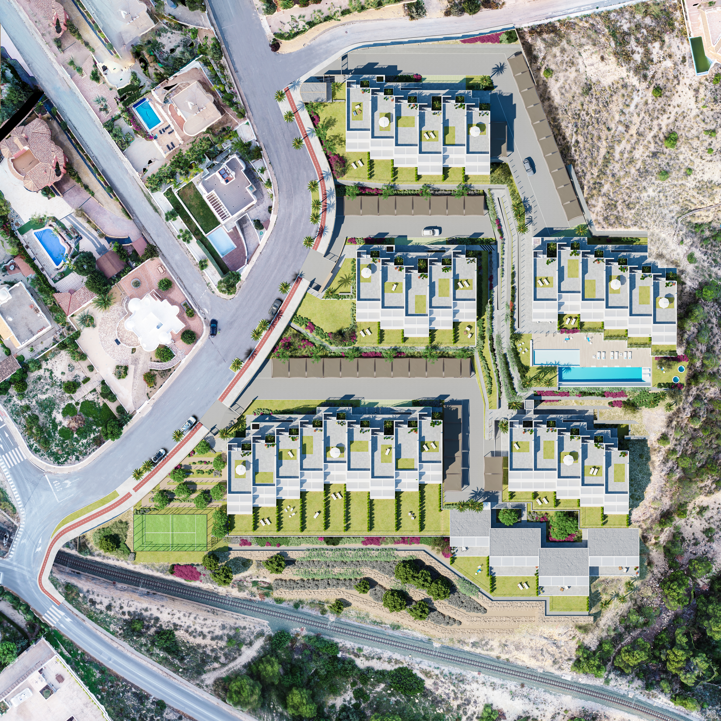 Villajoyosa: Moderne en luxueuze nieuwbouw appartementen met prachtig zeezicht