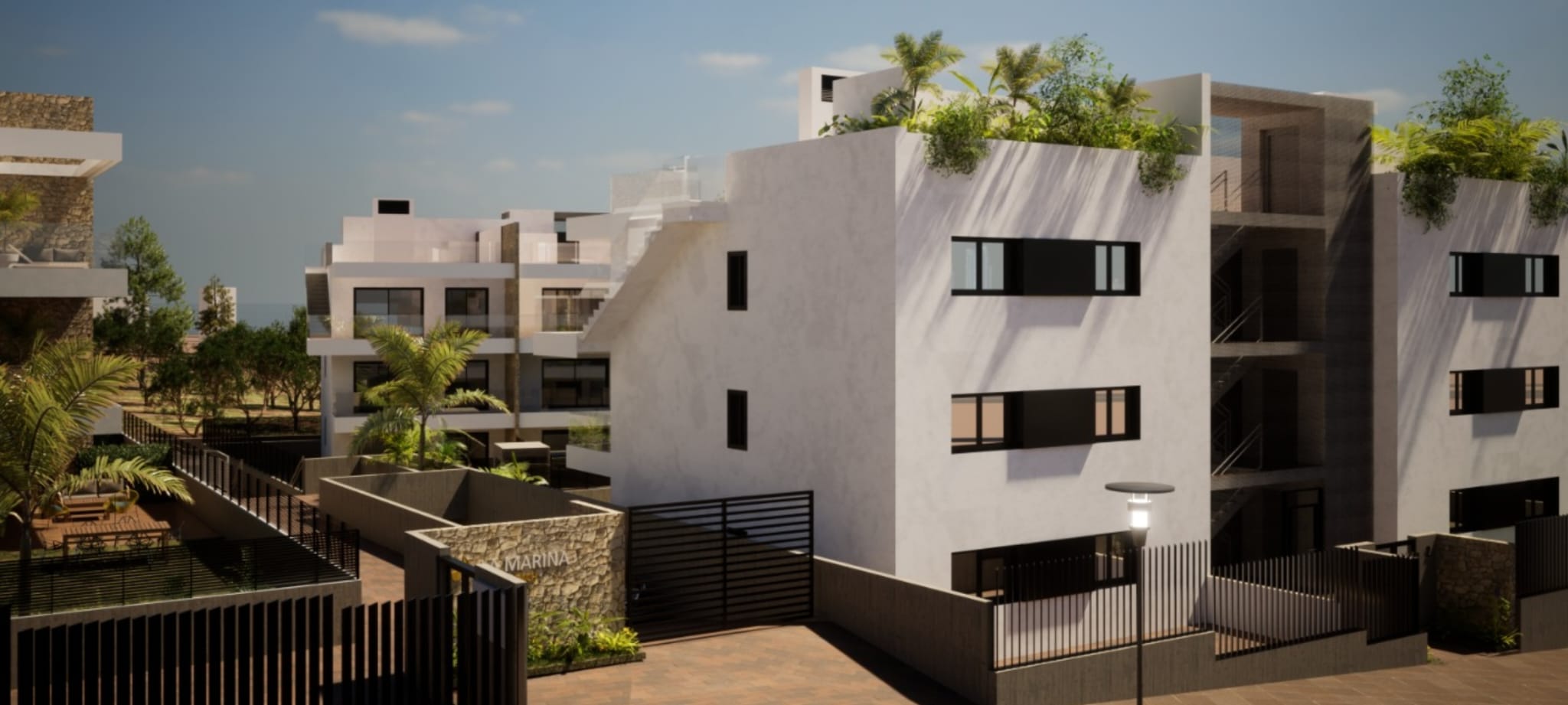 Finestrat: Appartement neuf avec une vue phénoménale sur les toits de Benidorm
