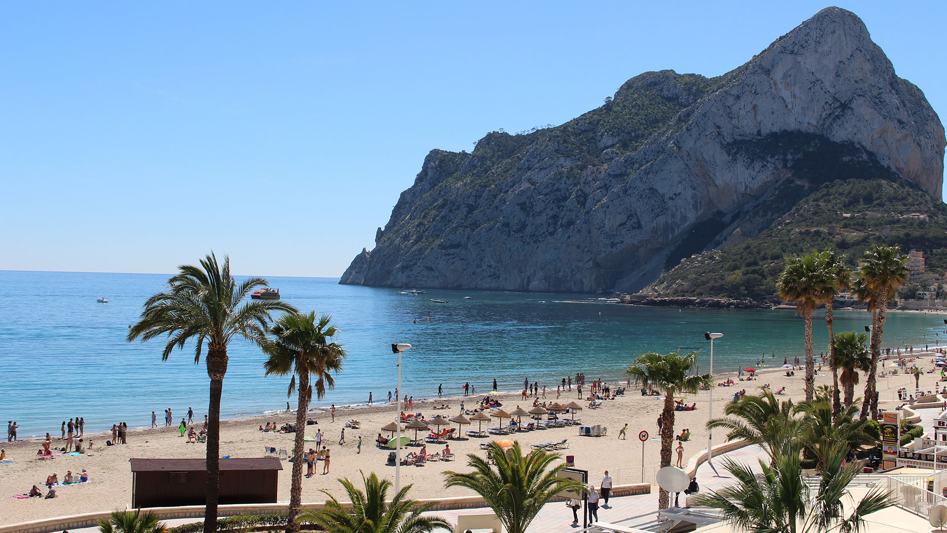 Calpe: Apartment with frontal sea view