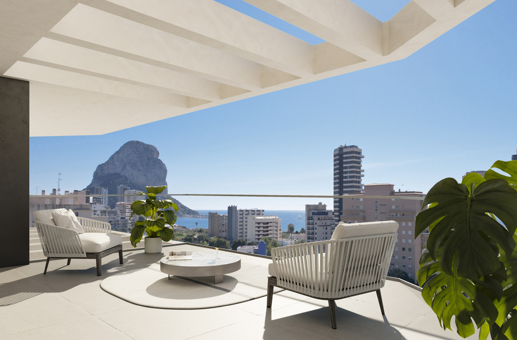 Calpe: Modern new build apartment within walking distance of the sea