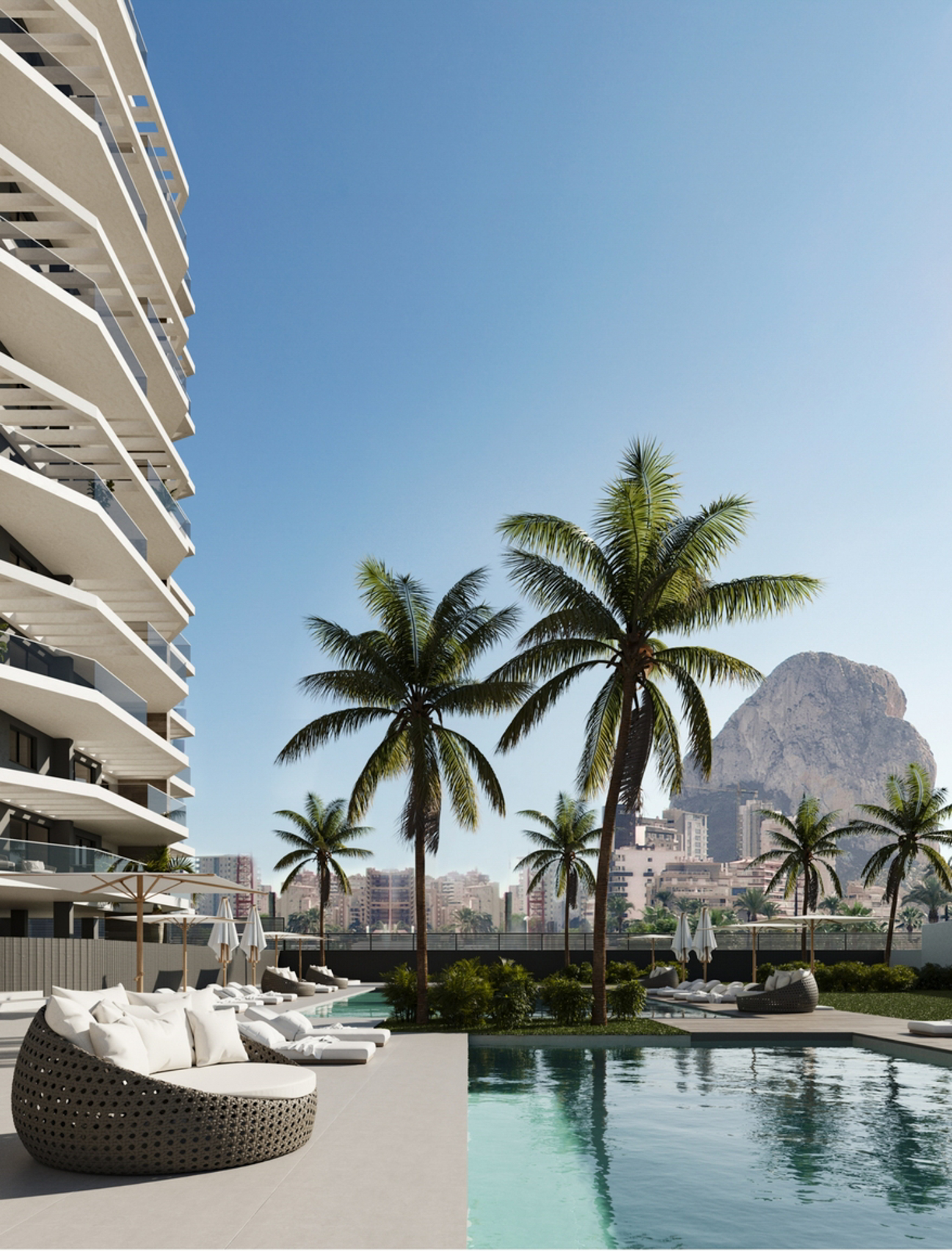 Calpe: Modern new build apartment within walking distance of the sea