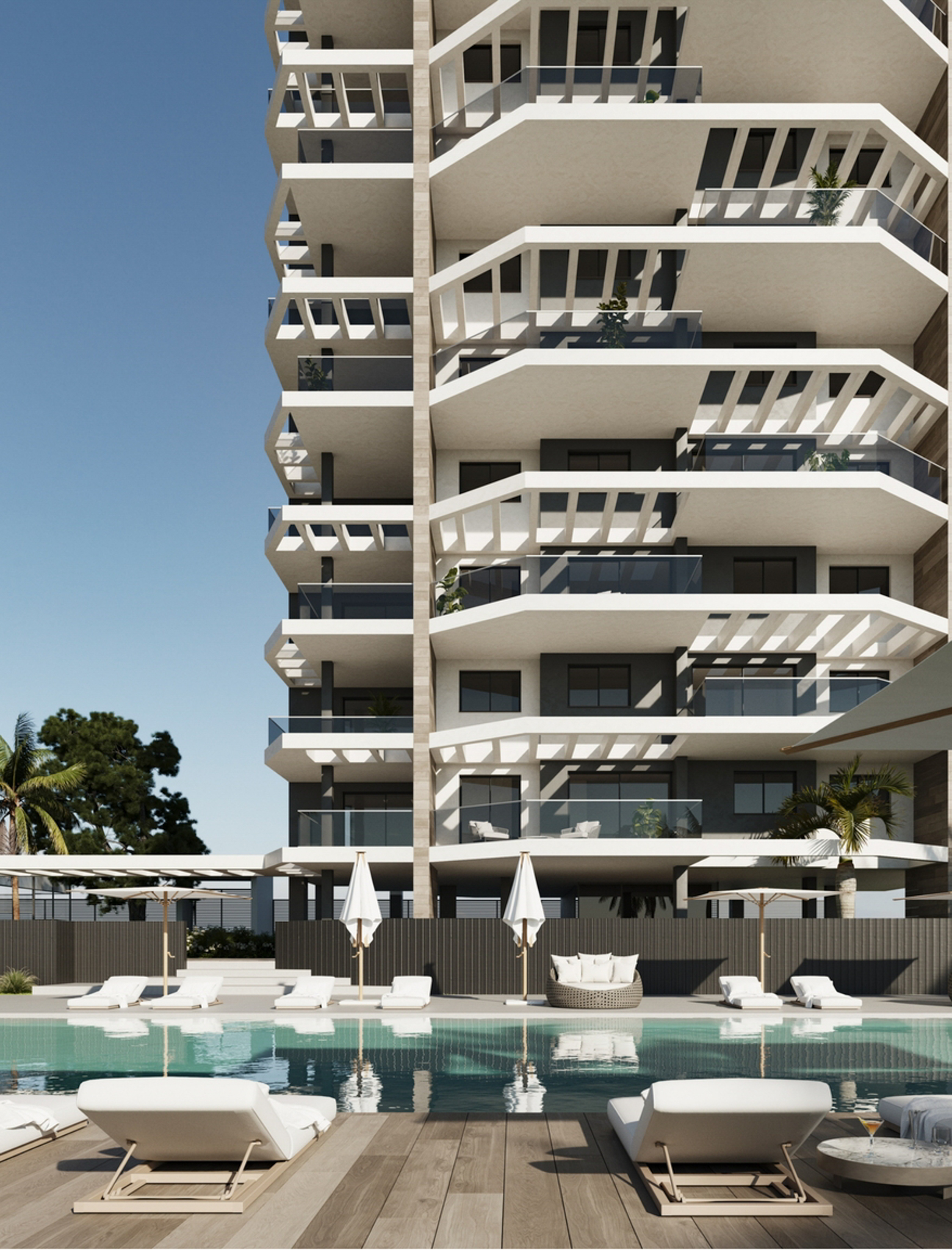 Calpe: Moderne nieuwbouw penthouse op wandelafstand van de zee