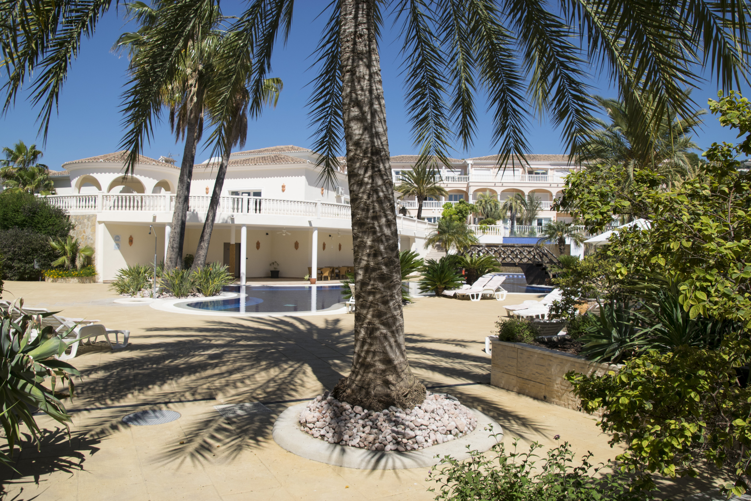 Benissa La Fustera: Prachtig appartement met uitzicht op het zwembad