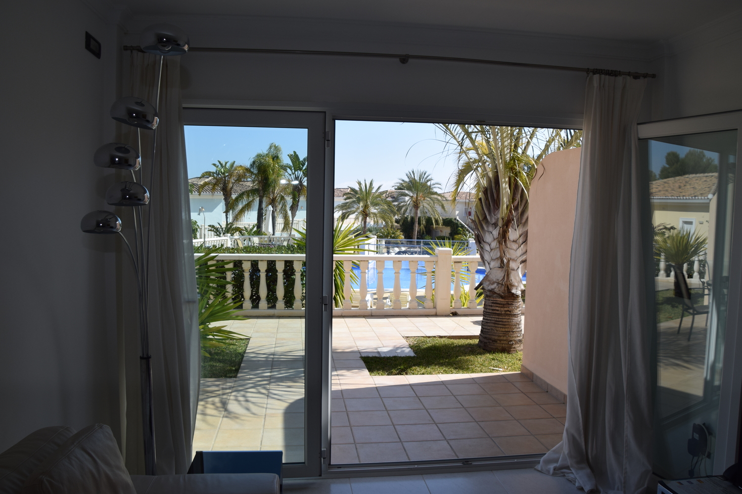 Benissa La Fustera: Prachtig appartement met uitzicht op het zwembad