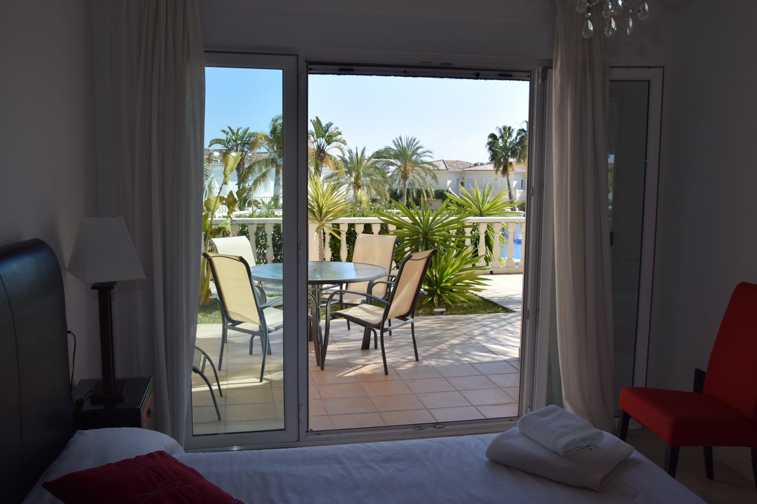 Benissa La Fustera: Beautiful flat with pool view