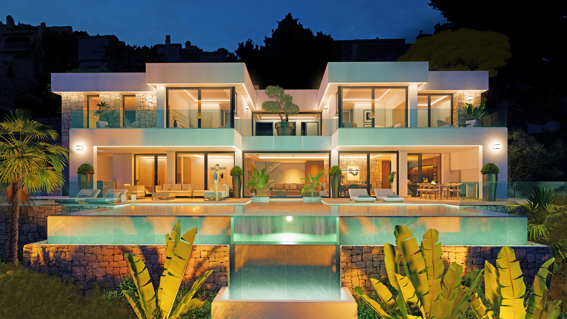 Altea: Luxueuze nieuwbouw villa met een fenomenaal zeezicht