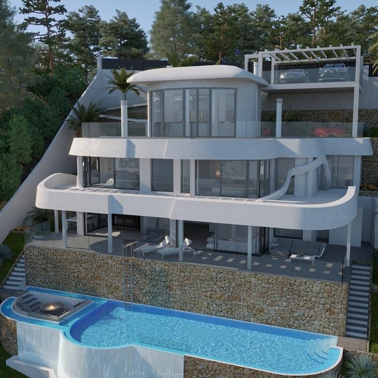 Umwerfende neue Villa in Altea Hills