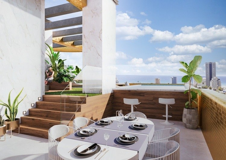 Calpe: Apartment with sea views in prestigious complex
